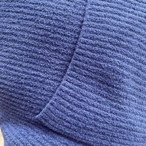 Barefoot Dreams Hooded Cardigan. Blue. 1x. Like new.